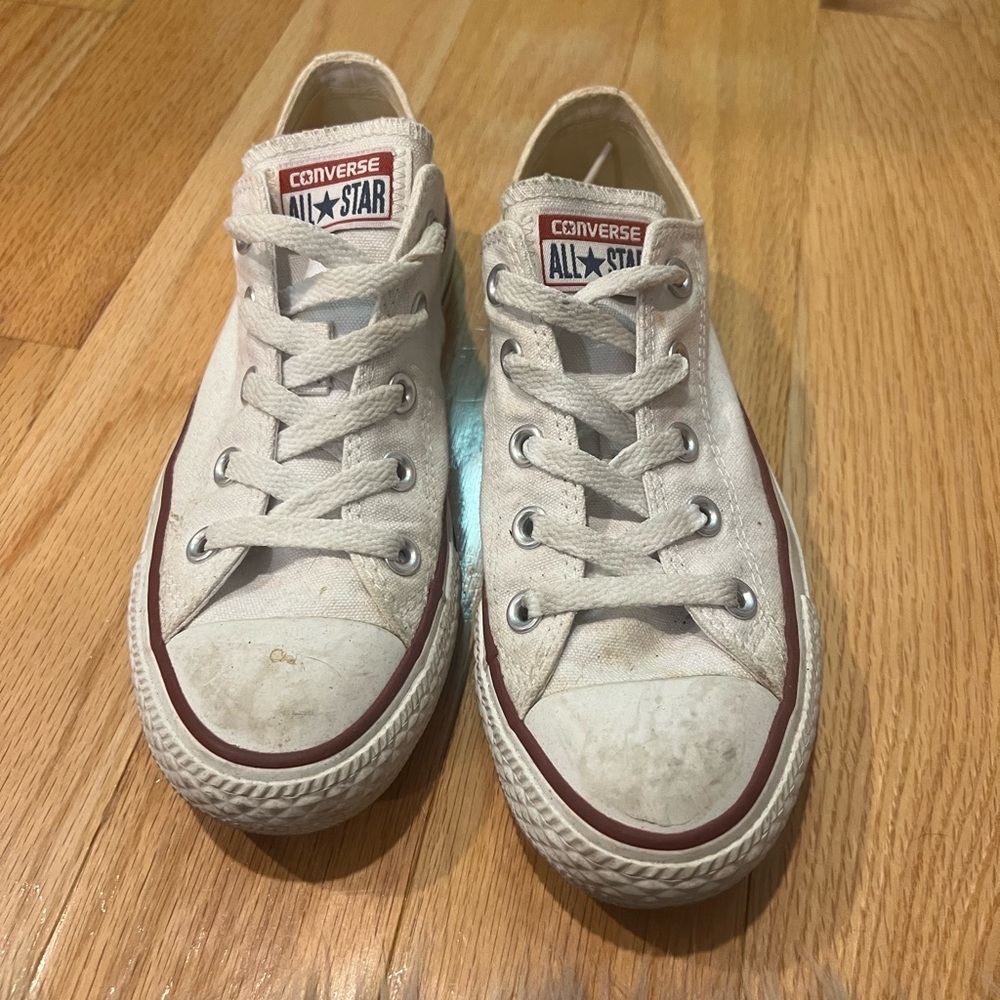 Converse Cream Sneakers